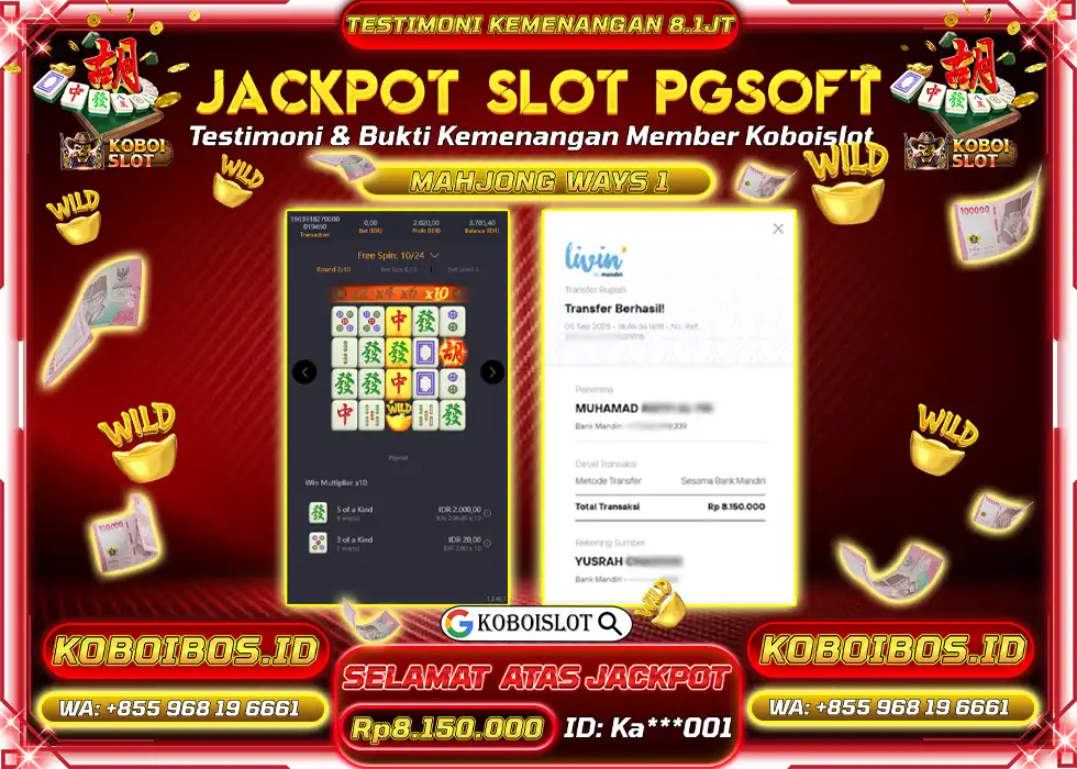 BUKTI KEMENANGAN SLOT GACOR LUCKY NEKO Rp23.266.000,- LUNAS